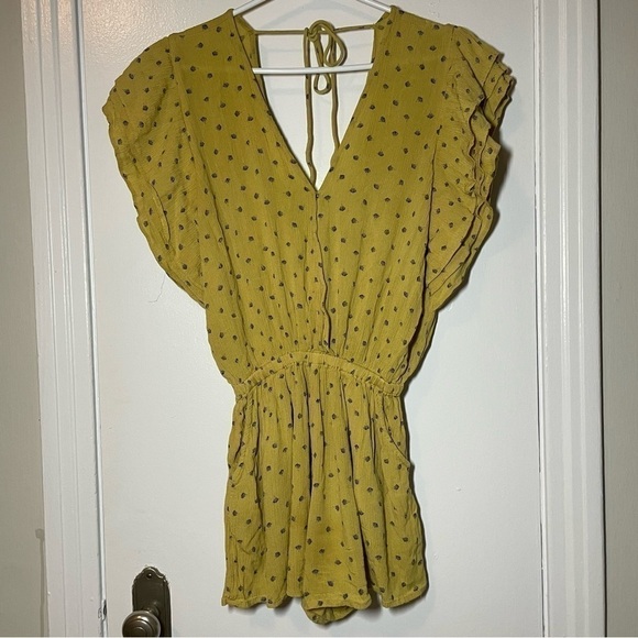 BILLABONG Ruffled Up Onesie Romper size M - Picture 3 of 5